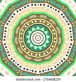 Multicolored abstract design element. Beautiful kaleidoscopic texture for design. 
