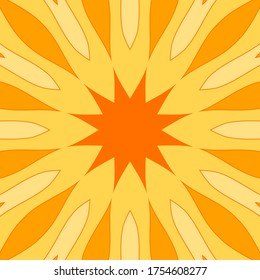 Mehrfarbiges abstraktes Design-Element. Schöne kaleidoskopische Textur für Design. 
