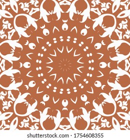 Multicolored abstract design element. Beautiful kaleidoscopic texture for design. 
