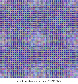 Multicolored abstract disco background. Seamless pattern.