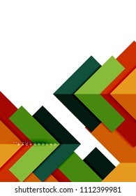 Abstrakte, mehrfarbige geometrische Formen, geometrischer Hintergrund für Webbanner, Geschäftspräsentation, Werbepaket, Druckvorlage, Bildschirmhintergrund