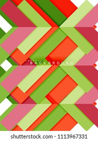 Formas geométricas abstractas multicolores, fondo geométrico para banner web, presentación comercial, paquete de anuncios, plantilla de impresión, fondo de pantalla