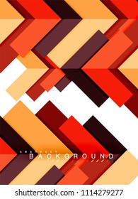 Abstrakte, mehrfarbige geometrische Formen, geometrischer Hintergrund für Webbanner, Geschäftspräsentation, Werbepaket, Druckvorlage, Bildschirmhintergrund