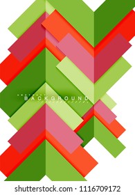 Multicolored abstract geometric shapes, geometry background for web banner, business presentation, ads package, print template, wallpaper