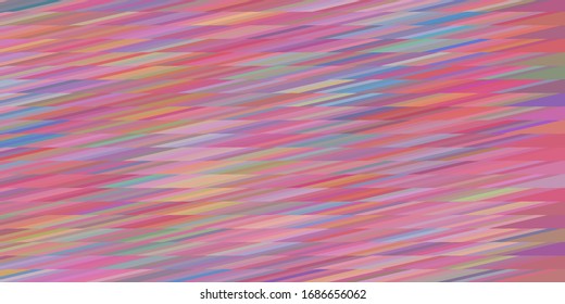 Multicolored abstract glitch background. Chaotic colorful stripes. Vector dynamic texture. Geometric modern template. Motion effect. 