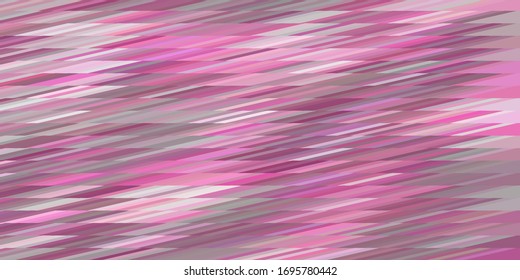 Fondo de fallo abstracto multicolor. Caóticas rayas coloridas. Textura dinámica vectorial. Plantilla geométrica moderna. Efecto Movimiento. 