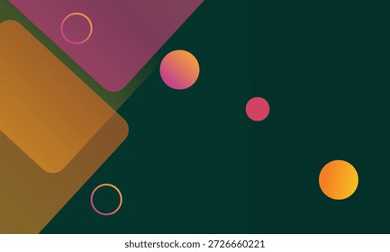 Diseño abstracto multicolor del gradiente del papercut con capas superpuestas lisas en un fondo oscuro. 