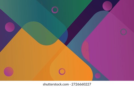 Diseño abstracto multicolor del gradiente del papercut con capas superpuestas lisas en un fondo oscuro. Una obra de arte moderna y dinámica perfecta para la marca creativa,