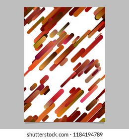 Multicolored abstract modern gradient diagonal stripe pattern poster background template design