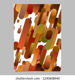 Multicolored abstract modern gradient stripe pattern card background - vector stationery template graphic design