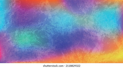 Multicolored abstract textured grunge background template - Vector illustration