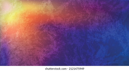 Multicolored abstract textured grunge background template - Vector illustration