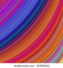 Multicolored abstract vector fractal digital art background design