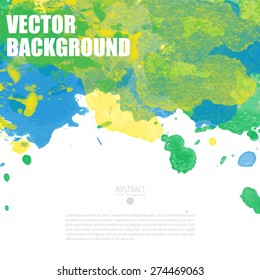 multicolored advertisement guide with watercolor dye splatter abstract background ideal for different user design for deal documents advertisement and placards star colourful scene paint colorful brus