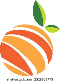 Multicolored apple picture cutting on slices 2