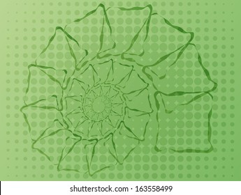 multi-colored background from the abstract lines and shapes