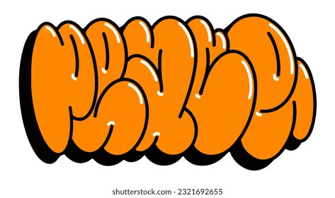multicolored background, graffiti letters, bright colored inscriptions in the style of graffiti street art