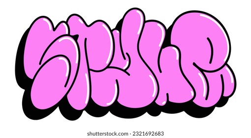 multicolored background, graffiti letters, bright colored inscriptions in the style of graffiti street art