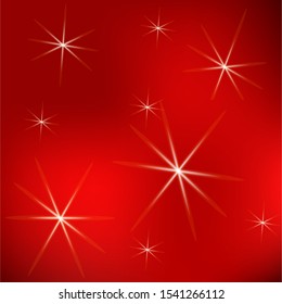 Multicolored background with luminous balls, stars. Abstraction. For use in a festive decor, decoration of a banner, gift, greeting card, gift, packaging, background for lettering EPS10