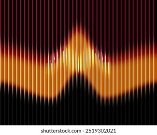 Um plano de fundo multicolorido com uma sobreposição de realces claros.O efeito da textura com nervuras do vidro. Ilustração vetorial.