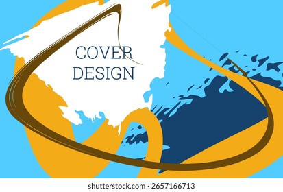 Fundo multicolorido. Pinte traçados e elementos geométricos. Design da tampa do notebook ou do bloco de notas. Fundo criativo incomum.