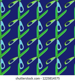 Multicolored background pattern scissors new seamless.