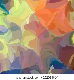 Multicolored Background Watercolor Painting