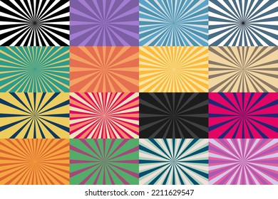 Multicolored backgrounds swirl in a circle in abstract form wallpaper and used to assemble various designs
