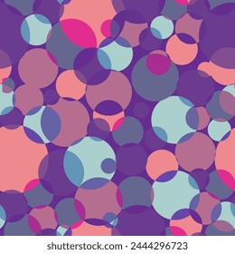 Multi-colored balls scattered randomly. background design, cover.  Volumetric background, vector.