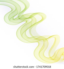 multi-colored beautiful wave. background for presentation. Cover design for brochure, flyer.