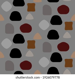 Multicolored big stone pattern background