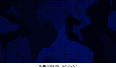 multicolored blue vector background with bubbles dot halftone pattern. Abstract illustration with colorful spots in nature style. multipurpose banner in horizontal. New template for a brand book.