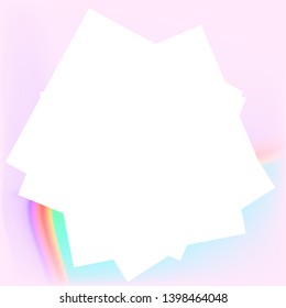 Multicolored blurred background. Geometric abstraction.