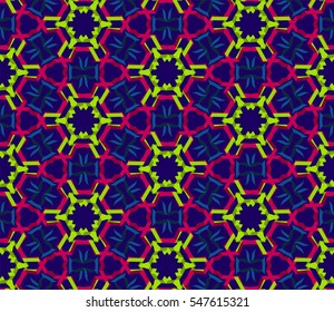 Multicolored bright seamless pattern for your design site, or can be used as gift wrapping. Vector illustration