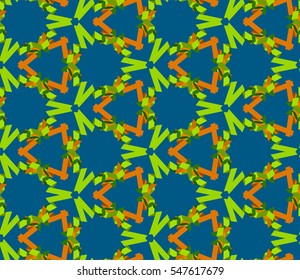 Multicolored bright seamless pattern for your design site, or can be used as gift wrapping. Vector illustration