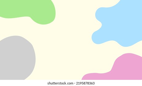 Multicolored calm abstract patern ilustration background