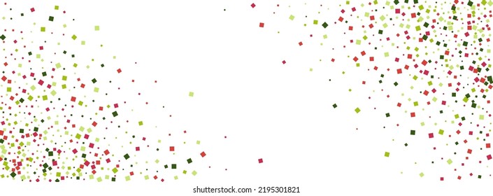 Multicolored Circle Background White Vector. Geometric Paper Card. Bright Isolated. Rainbow Element Happy. Confetti Fest Design.