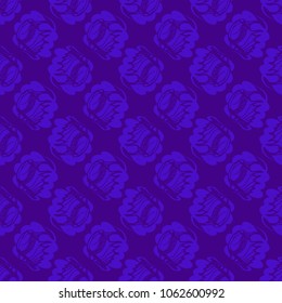 Multicolored clam shell background seamless for design.