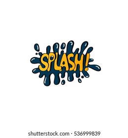 multicolored comic sound effects in pop art style, bubble speech with word, vector illustration eps10