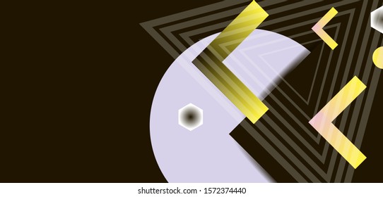Multicolored conceptual creative neutral and comfortable geometric abstract background texture