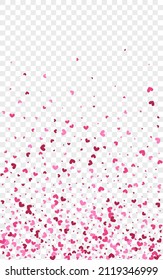 Multicolored Confetti Background Transparent Vector. Round Flying Card. Rainbow Party. Colorful Geometric Abstract. Polka Christmas Design.