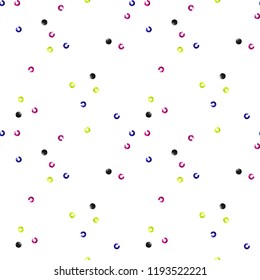 Multi-colored crystals texture seamless