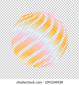 Multicolored decorative balls.