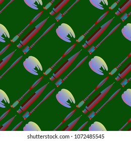 Multicolored dental tooth hygienical background seamless.