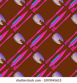 Multicolored dental tooth hygienical background seamless.