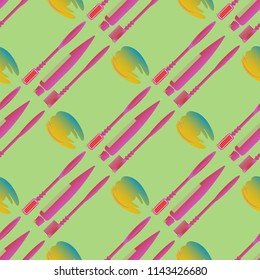 Multicolored dental tooth hygienical background seamless.