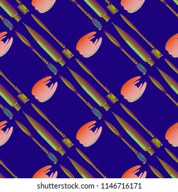 Multicolored dental tooth hygienical background seamless.
