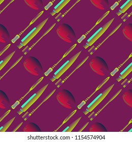 Multicolored dental tooth hygienical background seamless.