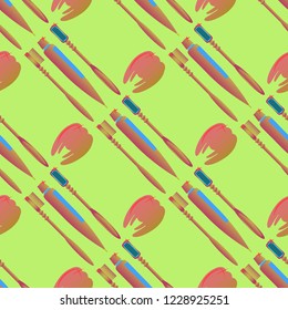 Multicolored dental tooth hygienical background seamless.