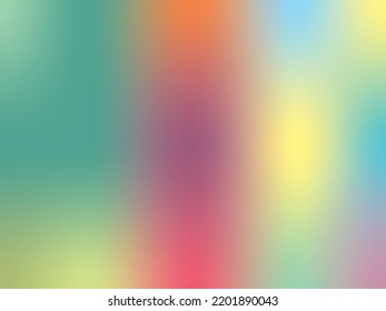 Multicolored digital noise gradient. Nostalgia, vintage, retro style. Abstract grunge background. Wall, wallpaper, template, print.